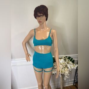 NWT Minaa Monroe 2 piece shorts set